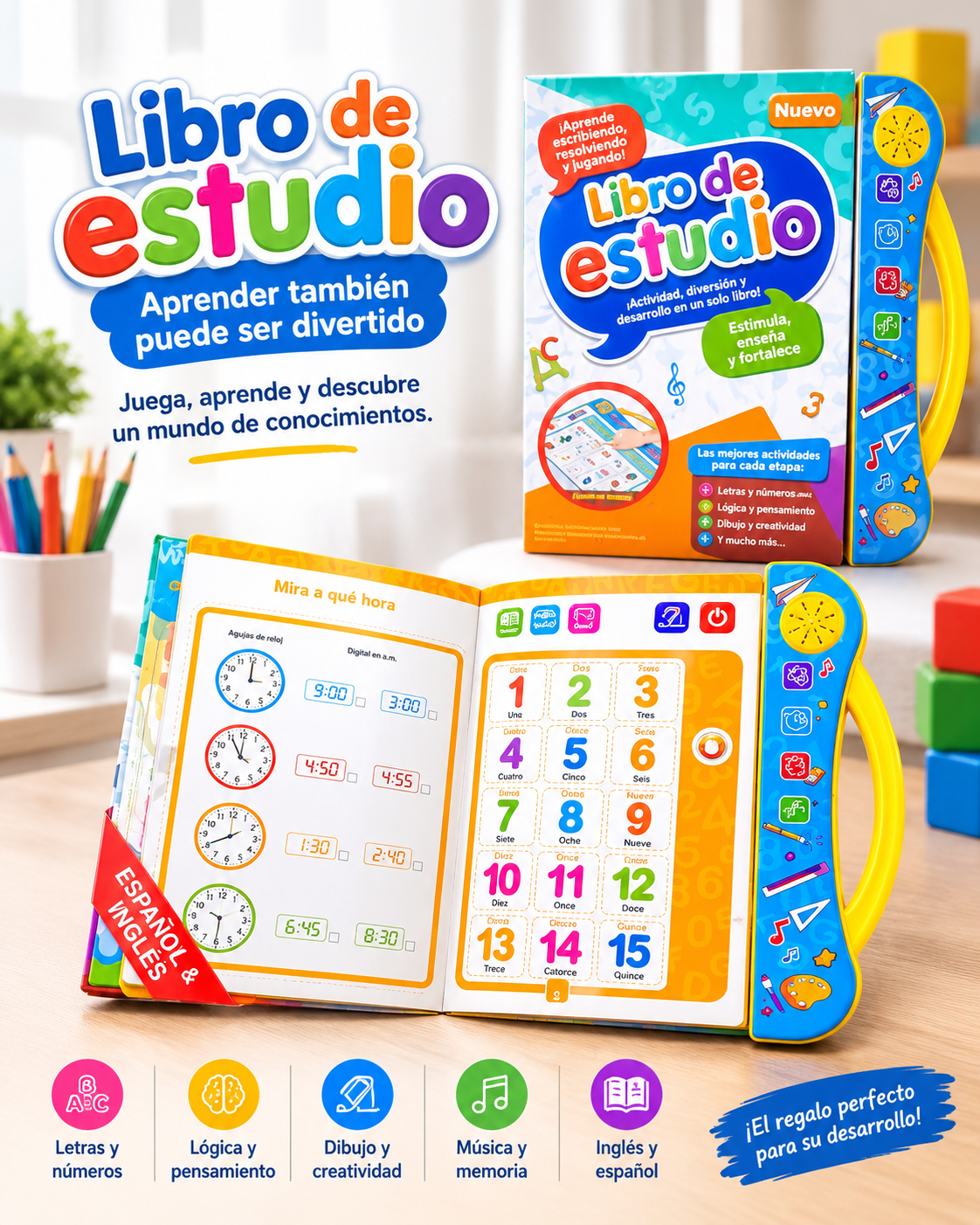 Libro interactivo para niños