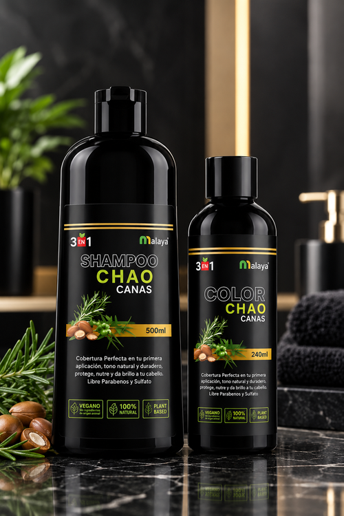 Chao Canas 3 en 1 | Shampoo + Activador Malaya